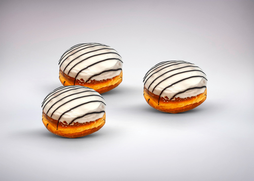 Pfannkuchen – Vanillepudding (glasiert)