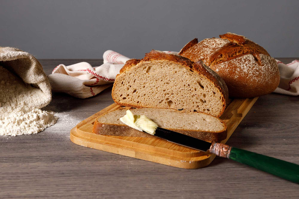 Brot-Paket mit 3 frischen Broten aus Natursauerteig