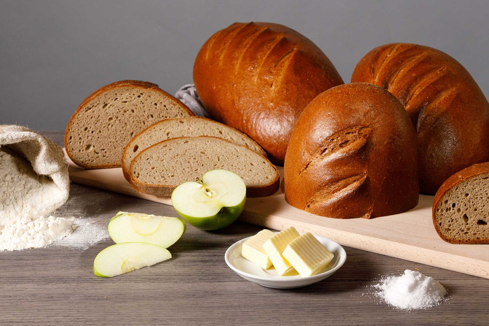 Brot-Paket mit 3 frischen Broten aus Natursauerteig